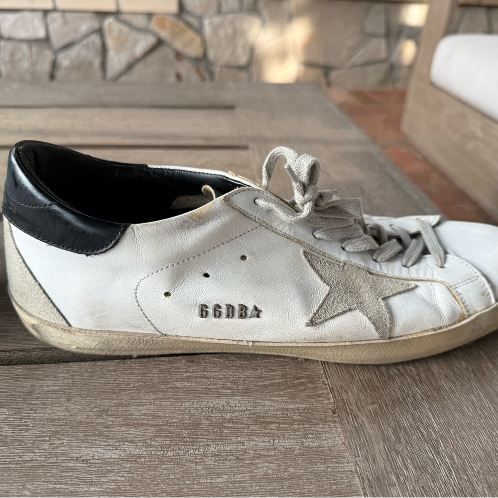 Golden Goose Superstar Low Top sneakers white and Black Star Sneakers